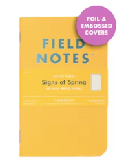 Field Notes Signs of Spring 3-Pack