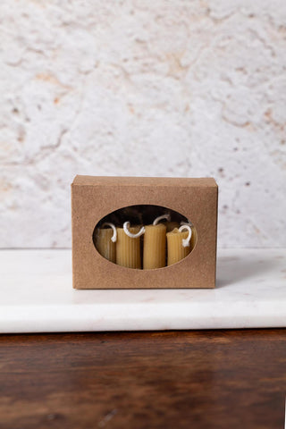 Rigatoni Pasta Beeswax Candle Set
