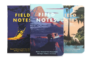 Field Notes National Parks 3-Pack