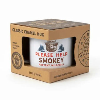 Smokey Enamelware Mug