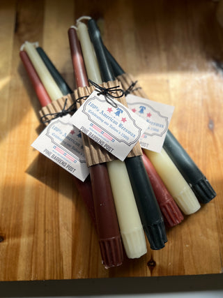 Red-White-Blue Americana Tapers