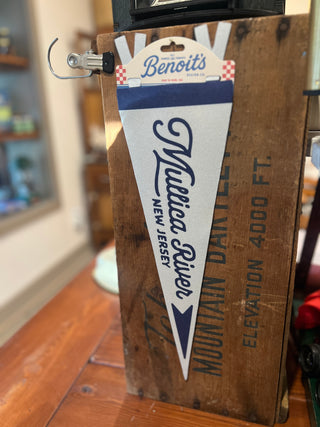Mullica River Felt Pennant
