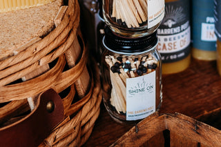 Matches in Glass Jar