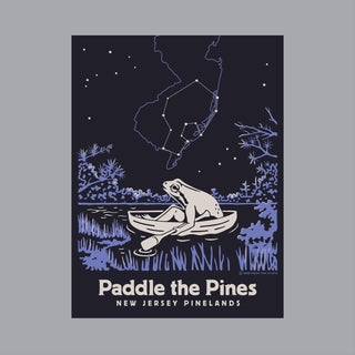 Paddle the Pines Print/Poster