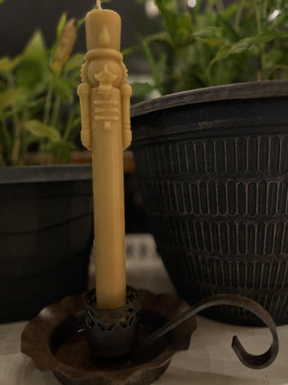 Nutcracker Beeswax Taper