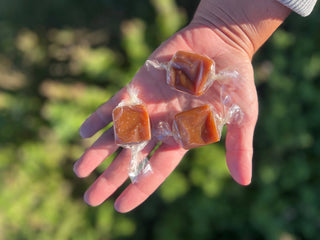 Spruce Syrup Caramels